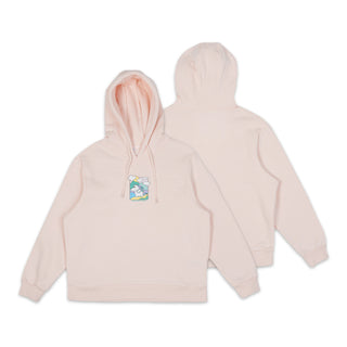 Moomintroll's Adventure Hoodie Women - Light Pink