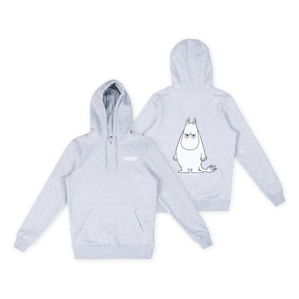 Moomin Unisex Organic Premium Hoodie for Men and Women hot - Gray