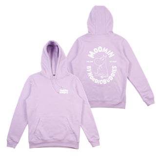 Premium Cotton Hoodie Moomintroll - Lilac