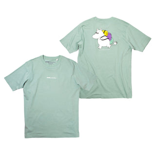 Organic Premium T-Shirt Moomintroll - Green