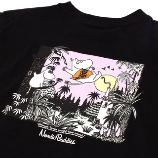 T-Shirt Mumin Djungeln - Svart