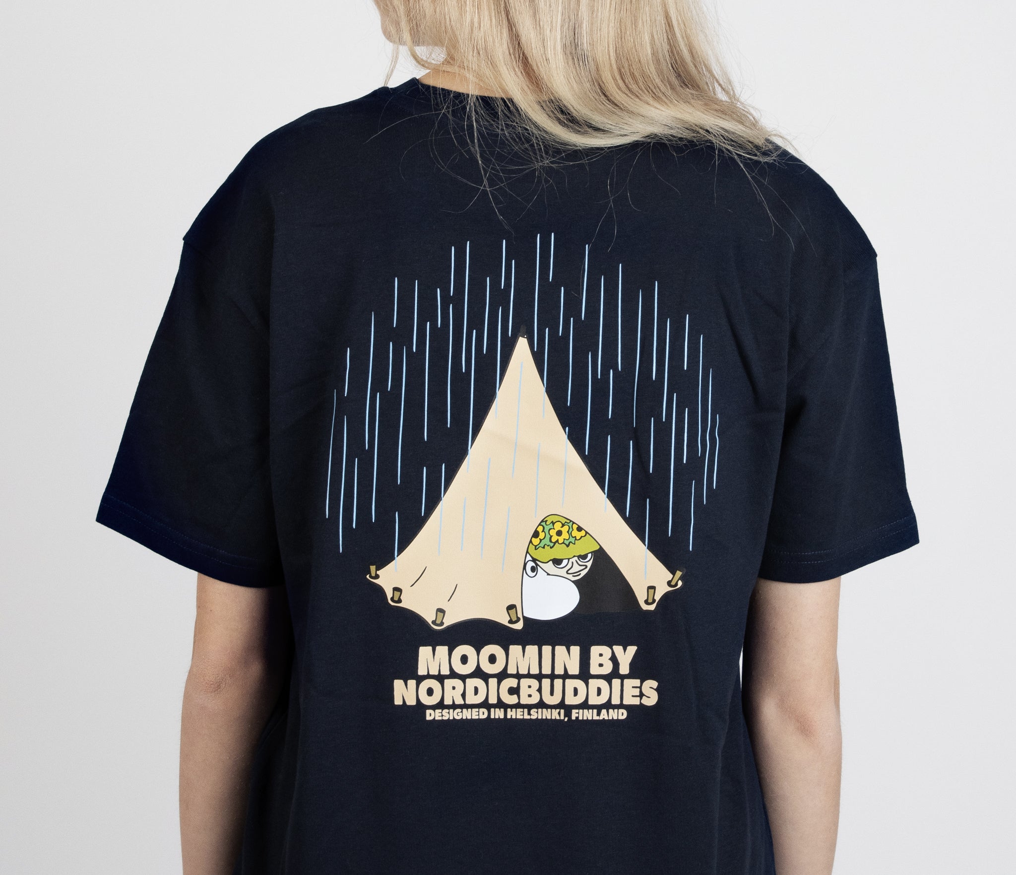 Moomin Adventure T-Shirt Unisex - Navy