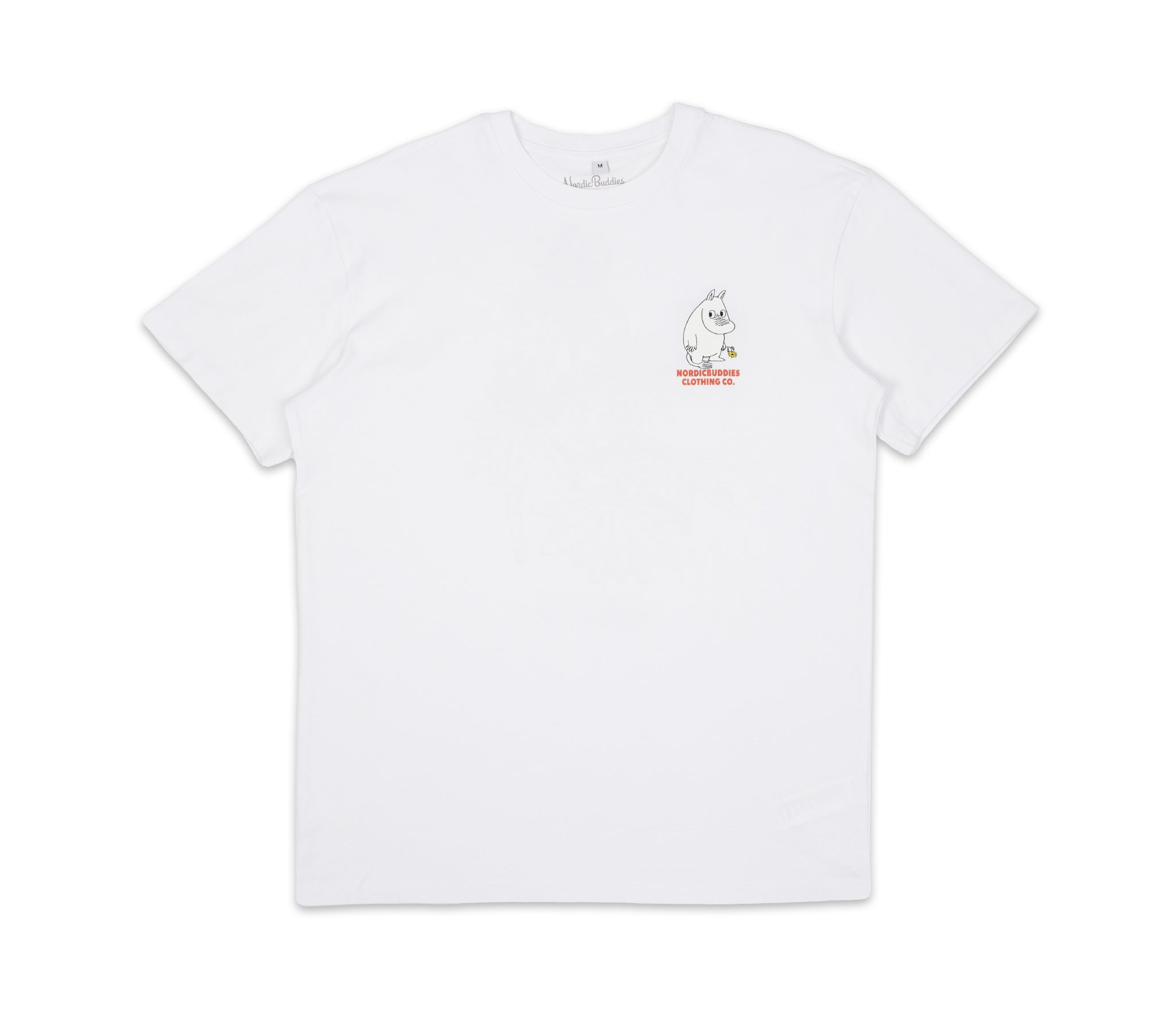 Moomintroll's Flower T-Shirt Unisex - White