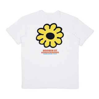 Mumintrollet Blomma T-Shirt Unisex - Vit