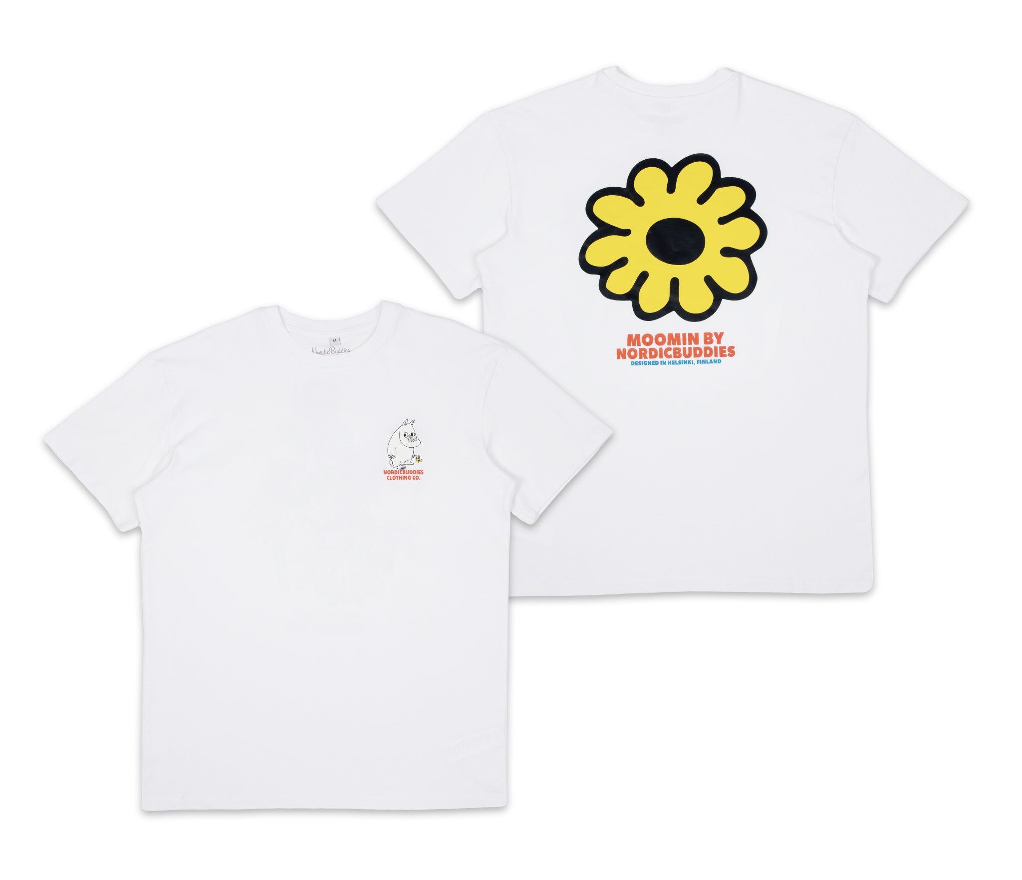 Moomintroll's Flower T-Shirt Unisex - White
