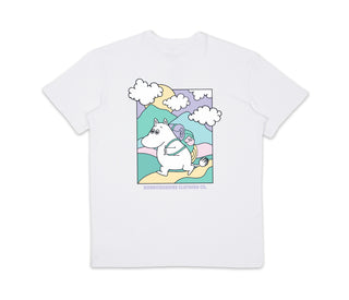 Moomintroll's Adventure T-Shirt Unisex - White