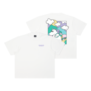 Mumintrollet Äventyr T-Shirt Unisex - Vit