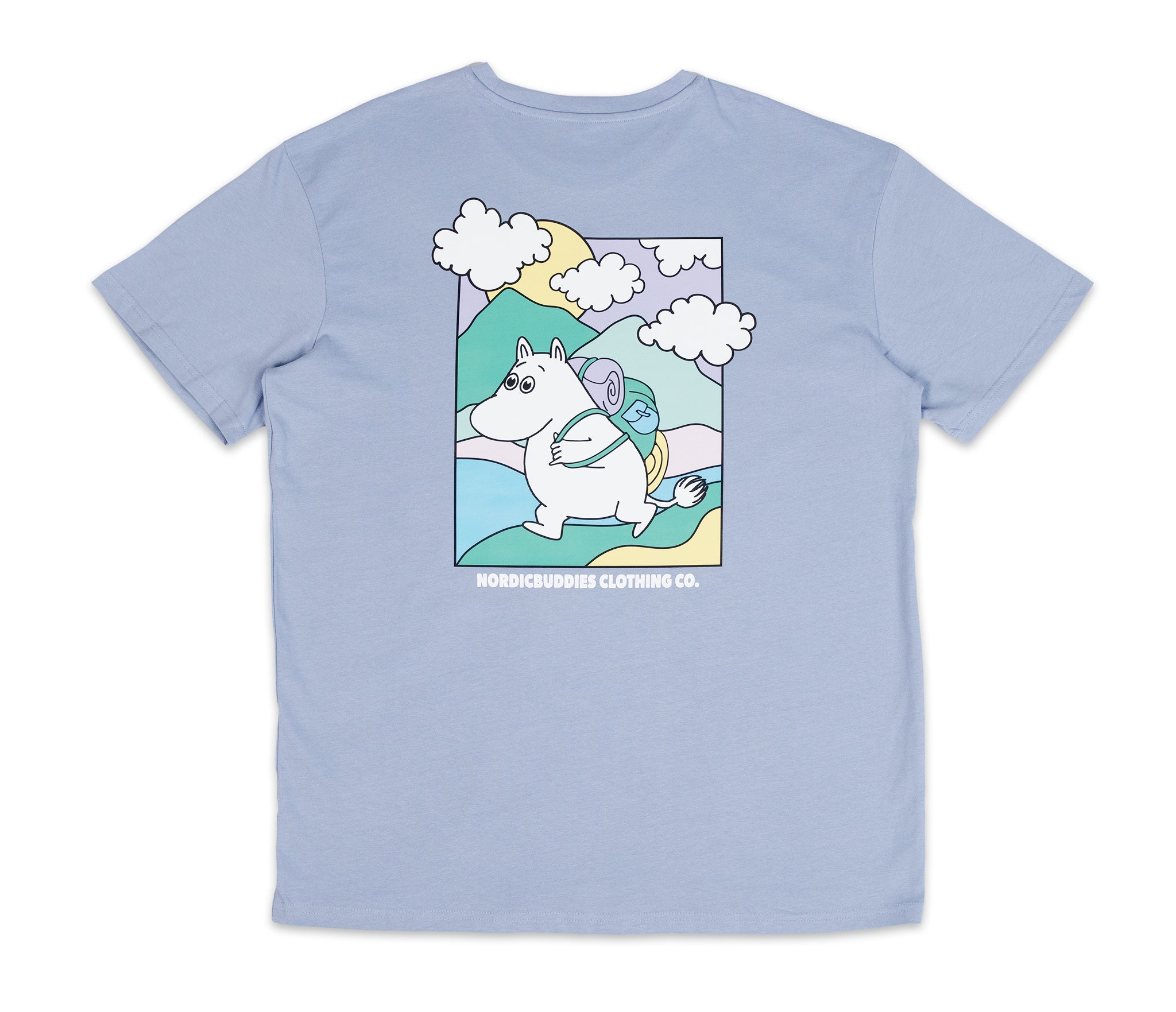 Moomintroll's Adventure T-Shirt Unisex - Blue