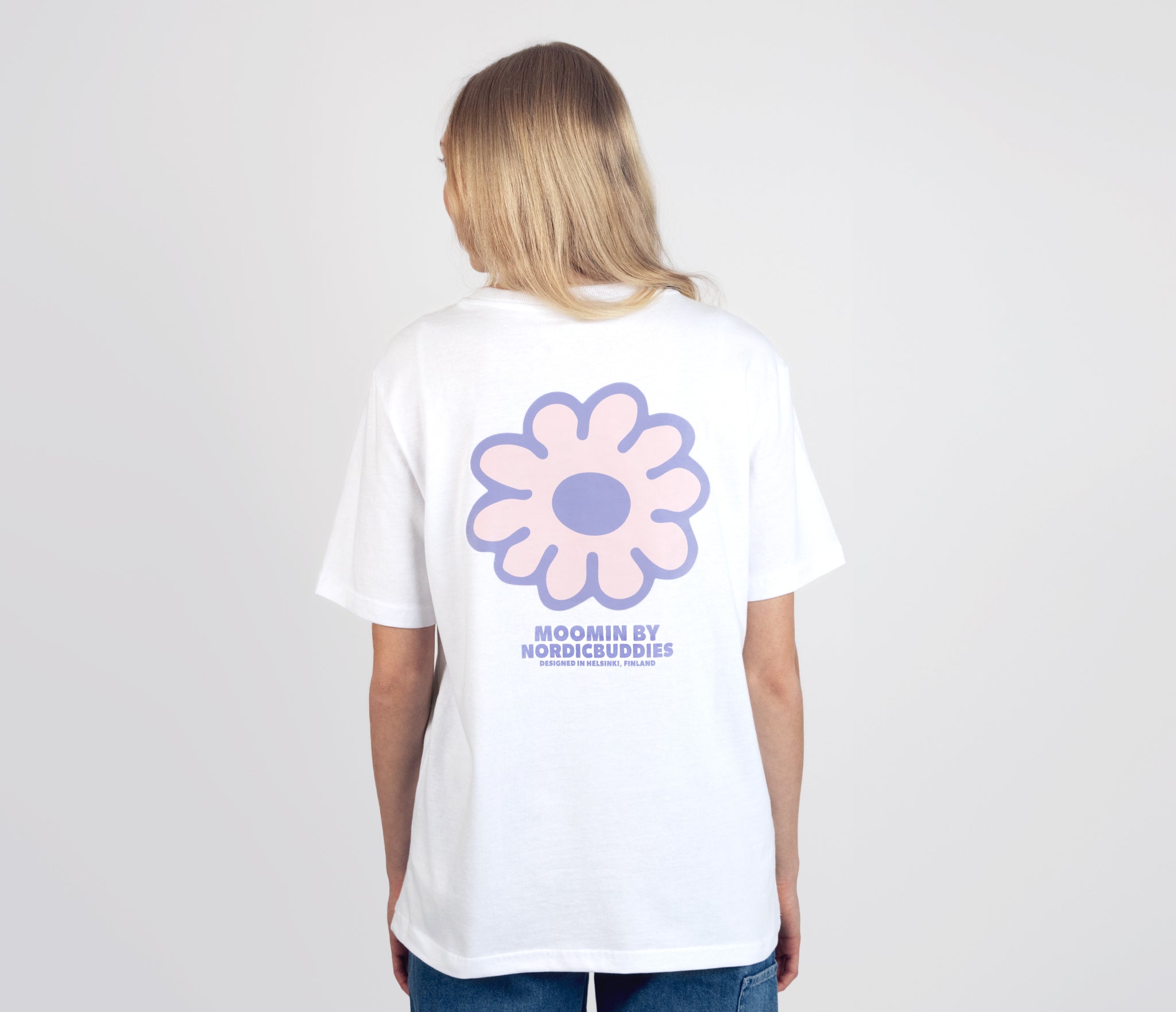 Moomintroll's Flower Everyday T-Shirt Women - White