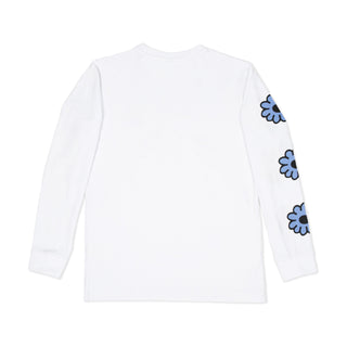 Mumintrollet Blomma Långärmad T-Shirt Unisex - Vit