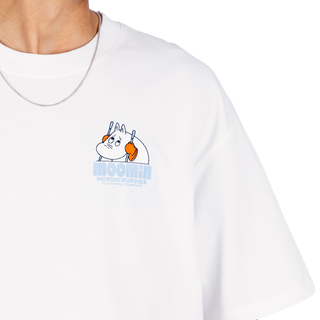 Moomintroll Skiing Heavy T-Shirt