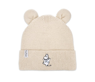 Moomintroll Winter Hat With Ears Kids - Beige