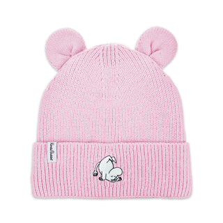 Moomintroll Winter Hat With Ears Kids - Pink