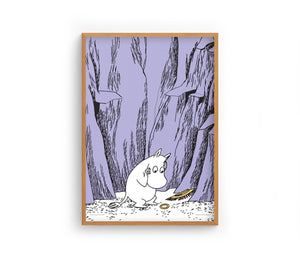 Moomintroll Ankle Ring Poster 50x70cm - Purple