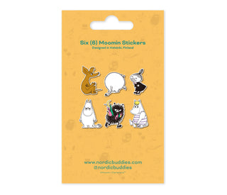 Sticker Combo Moomin Characters (6pcs)