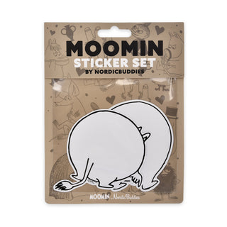 Moomintroll Butt XL-Sticker Combo