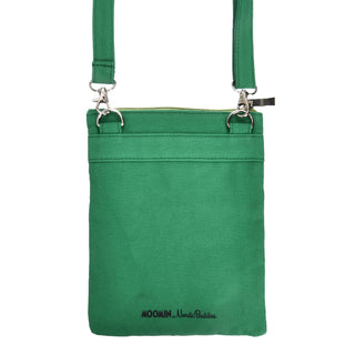 Moomintroll Adventuring Passport Bag - Green