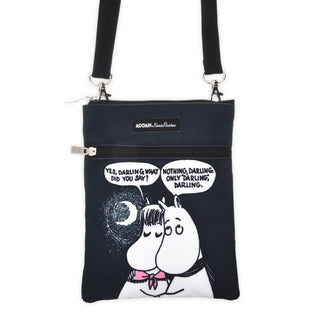 Moomin Love Neck Bag - Black