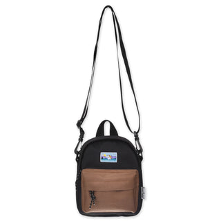 Moomintroll Adventure Cross Body Bag - Black and Brown