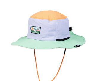 Moomintroll's  Adventure Brimmer Hat - Multicolor Lilac