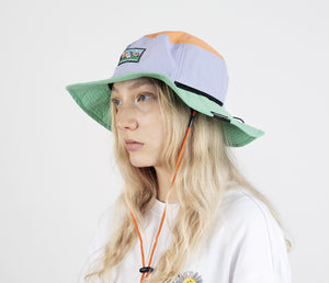 Moomintroll's  Adventure Brimmer Hat - Multicolor Lilac
