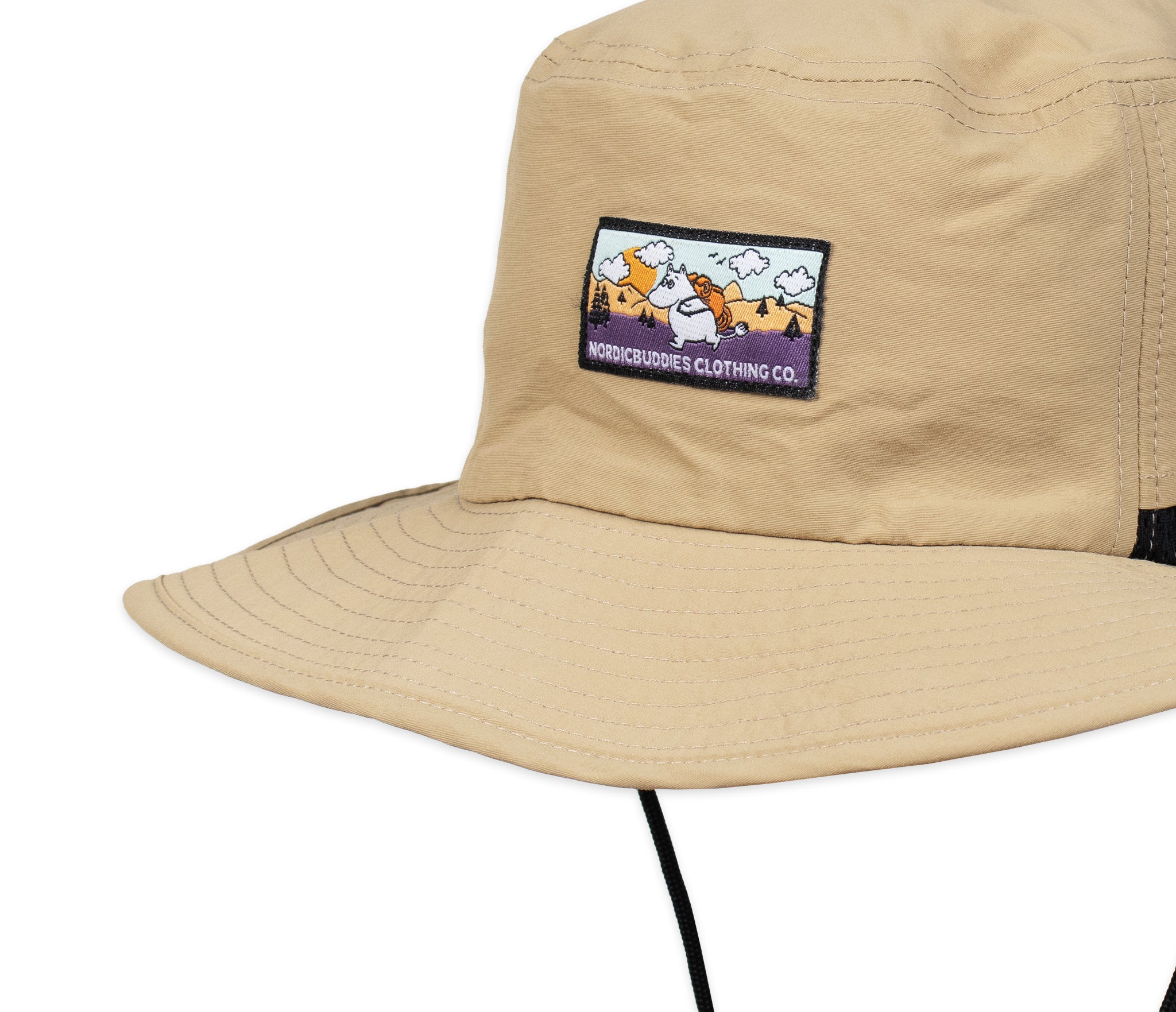 Moomintroll's  Adventure Brimmer Hat - Beige