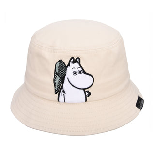 Moomintroll Fishing Kids Bucket Hat - Beige