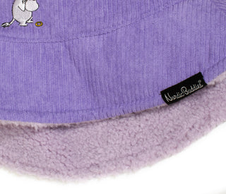 Moomintroll Ankle Ring Bucket Hat Corduroy - Purple