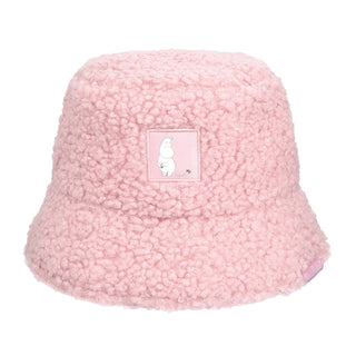 Mumintrollet Glad Fiskehatt Fluffig - Rosa 