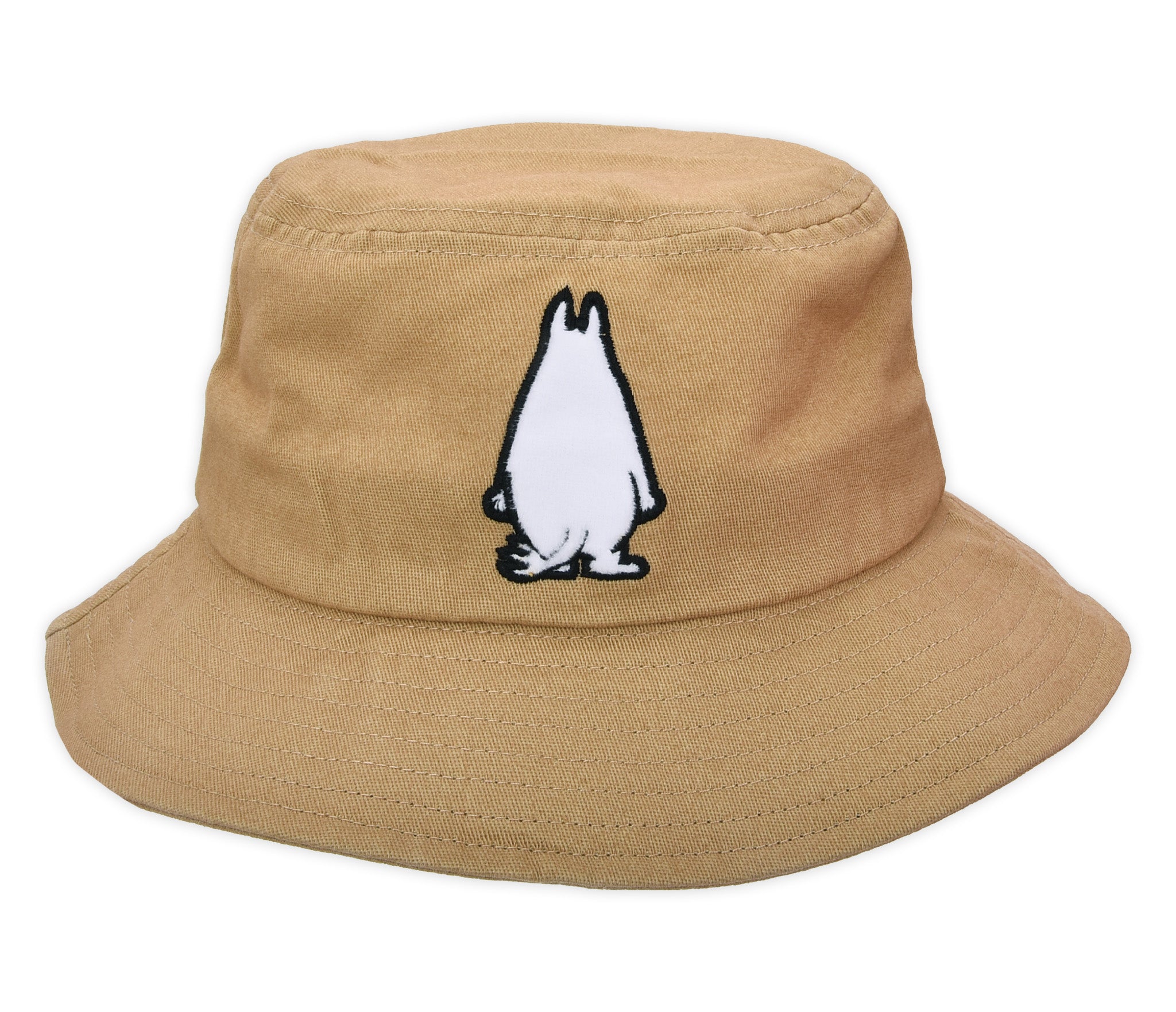 Moomintroll's Temper Bucket Hat Kids - Warm Brown