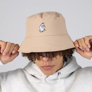 Moomintroll Puffer Bucket Hat - Beige