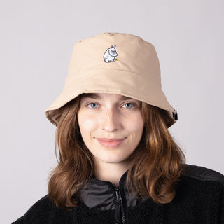 Moomintroll Puffer Bucket Hat - Beige