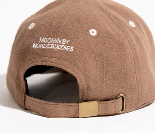 Moomintroll Camping Adult Cap - Brown and Light Sand