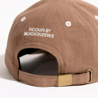 Moomintroll Camping Adult Cap - Brown and Light Sand