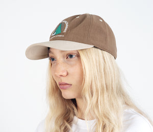 Moomintroll Camping Adult Cap - Brown and Light Sand