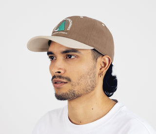 Moomintroll Camping Adult Cap - Brown and Light Sand