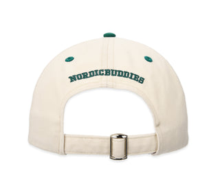 Moomintroll's Greeting Baseball Cap - Beige and Dark Green