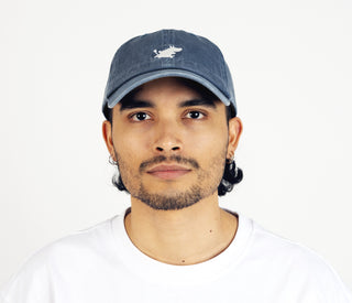 Moomintroll Washed Denim Adult Cap - Denim