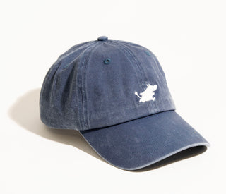 Moomintroll Washed Denim Adult Cap - Denim