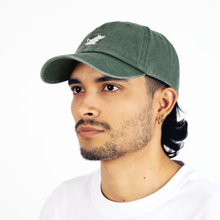 Moomin Classics Washed Denim Adult Cap - Green