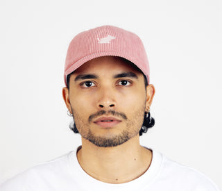 Moomintroll Corduroy Adult Cap - Light Pink