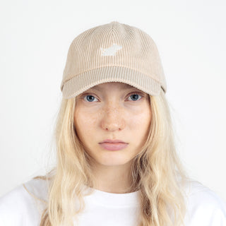 Moomin Classics Moomintroll Corduroy Adult Cap - Sand