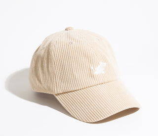 Moomintroll Corduroy Adult Cap - Sand