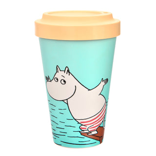 Moomintroll Swimming Take Away Mug