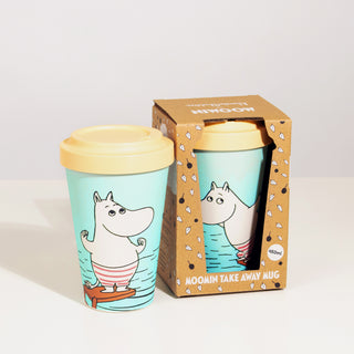 Moomintroll Swimming Take Away Mug