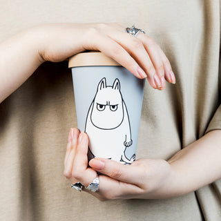 Moomintroll's Temper Take Away Mug - Grey