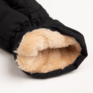 Moomintroll Puffer Mittens and Nylon Cap Combo - Black