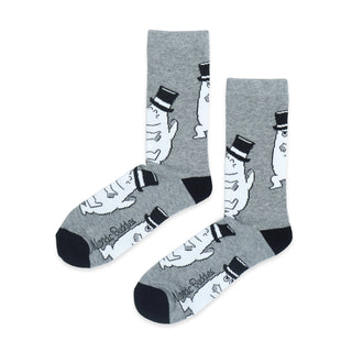 Moominpappa Men Socks - Grey