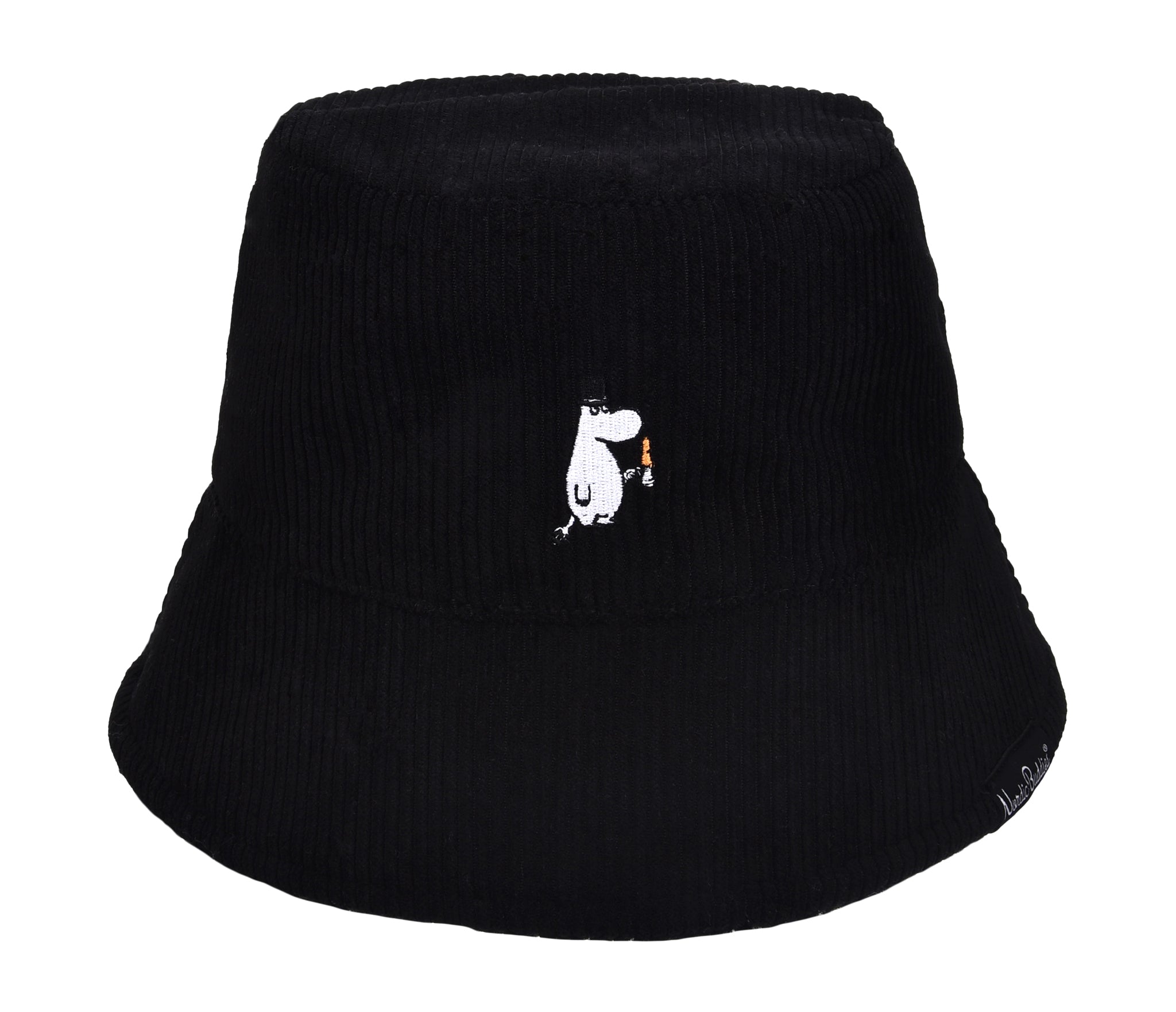 Moominpappa Candle Light Bucket Hat Corduroy - Black
