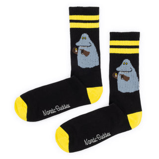 The Groke Retro Men Socks - Black